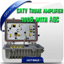 CATV Agc Bi-Directional 2 Way Trunk Amplifier